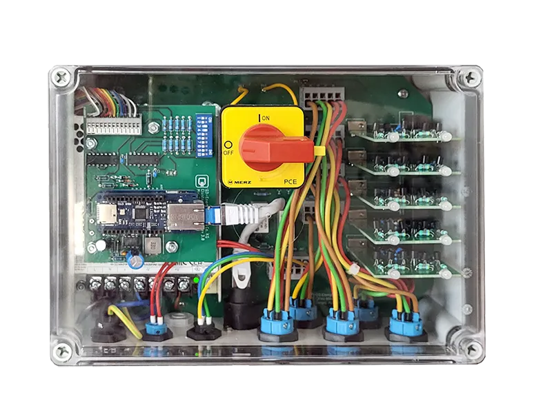 Cluster Steuerbox für mehrere Generatorflächen