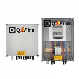 QFire Feuerwehrschalter Photovoltaik Variante LITE standardisierte wirtschaftliche Loesung