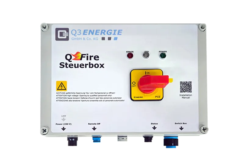 QFire Feuerwehrschalter Steuerbox