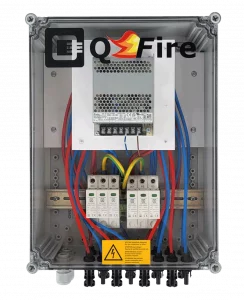 Feuerwehrschalter QFire LITE 4 Strings 2 Überspannungsschutz
