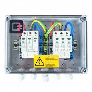 GAK LITE – Generatoranschlusskasten mit Überspannungsschutz T1+2 1500 V DC 2 MPPT 4 Strings
