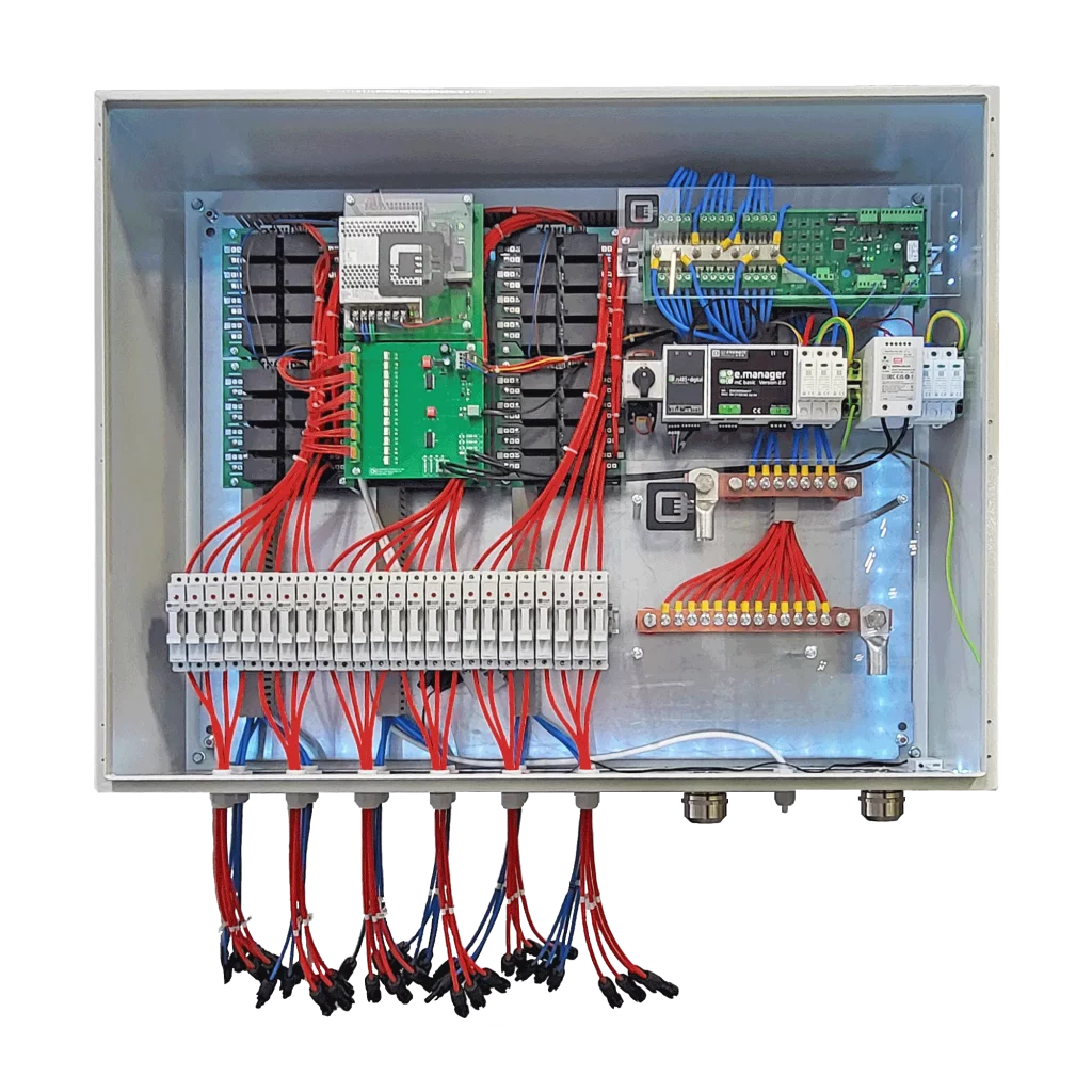 DC Combiner mit PV Isolationsfehler Lösung