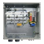 250 A AC Anschlussbox mit Überspannungsschutz T1-2 TN-S